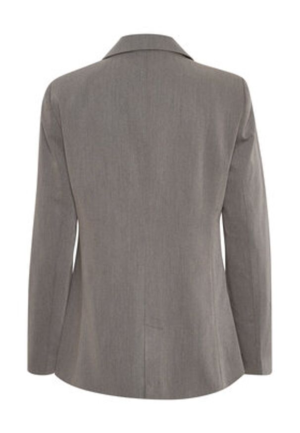 Kaffe Marynarka Sakura 10506684 Szary Regular Fit. Kolor: szary. Materiał: syntetyk