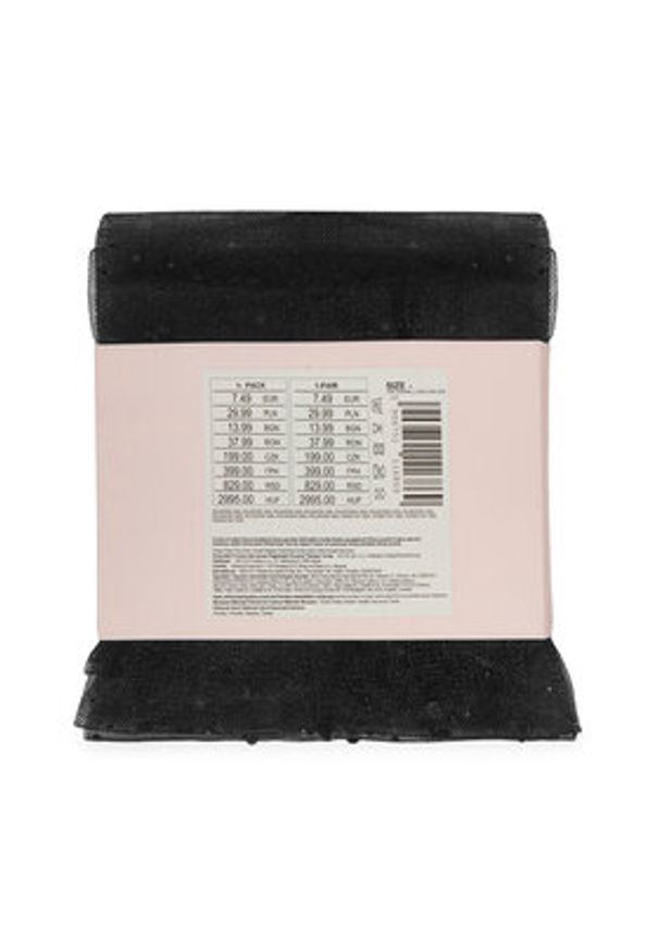 DeeZee Skarpety ZGB_S230099_Z_SS25 ONE SIZE Czarny. Kolor: czarny. Materiał: poliester, materiał