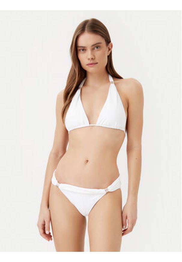Melissa Odabash Dół od bikini Grenada Biały. Kolor: biały. Materiał: syntetyk