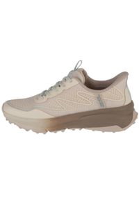 skechers - Buty sportowe Sneakersy damskie, Slip-Ins: Switch Back - Mist. Kolor: beżowy. Sport: turystyka piesza