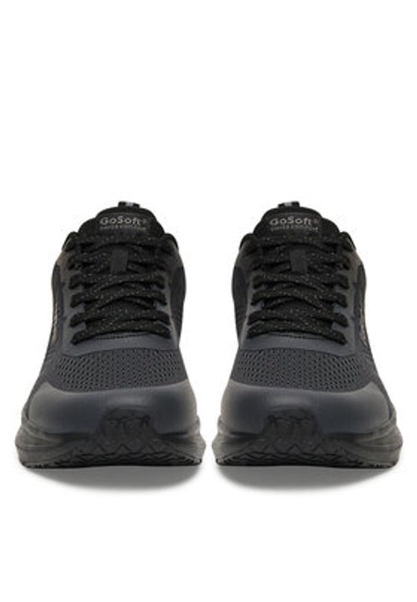 Go Soft Sneakersy HC-2408001 Czarny. Kolor: czarny. Materiał: materiał