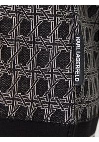 Karl Lagerfeld - KARL LAGERFELD Polo 745006 561202 Czarny Regular Fit. Typ kołnierza: polo. Kolor: czarny. Materiał: bawełna #4