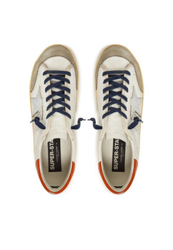 GOLDEN GOOSE - Golden Goose Sneakersy Super Star Penstar Classic GMF00107.F004029.11367 Biały. Kolor: biały. Materiał: skóra