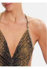 NORMA KAMALI Body Mio KK424XPL165302 Brązowy Slim Fit. Kolor: brązowy. Materiał: syntetyk #4