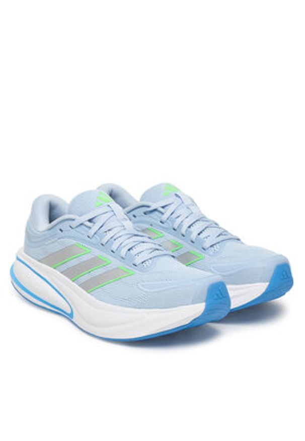 Adidas - adidas Buty do biegania Response 2 W KJ1768 Błękitny. Kolor: niebieski. Materiał: materiał