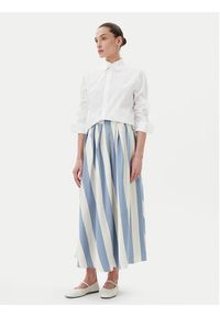 Weekend Max Mara Spódnica maxi Vidim 2515101062 Niebieski Regular Fit. Kolor: niebieski. Materiał: bawełna #5