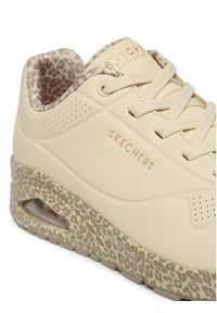 skechers - Skechers Sneakersy Uno - Safari Time 155412/WHLD Beżowy. Kolor: beżowy. Materiał: skóra #3