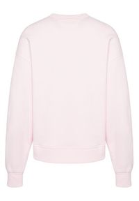 Tommy Jeans Bluza Badge DW0DW17325 Różowy Regular Fit. Kolor: różowy. Materiał: bawełna #8