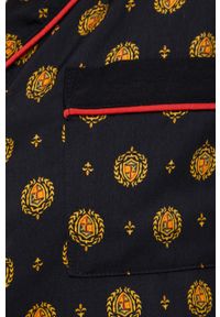 DKNY - Dkny Piżama YI2922486 damska kolor czarny. Kolor: czarny. Materiał: tkanina #4