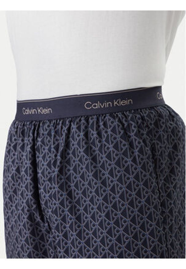 Calvin Klein Underwear Piżama LV00NM2953 Kolorowy Regular Fit. Materiał: bawełna. Wzór: kolorowy
