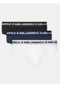 Karl Lagerfeld - KARL LAGERFELD Komplet 3 par slipów 240M2111 Kolorowy. Materiał: bawełna. Wzór: kolorowy #1