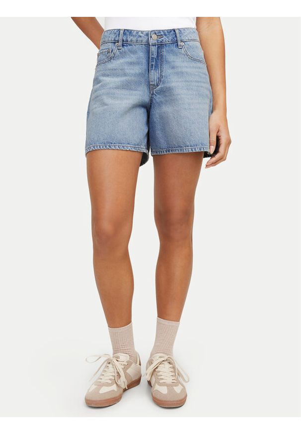 JJXX Szorty jeansowe Laura 12267289 Niebieski Relaxed Fit. Kolor: niebieski. Materiał: bawełna