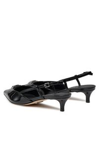 Guess Sandały Jesson FLPJES PAT05 Czarny. Kolor: czarny. Materiał: lakier, skóra