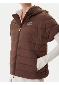 EA7 Emporio Armani Bezrękawnik 7W000477 AF12476 U6063 Brązowy Regular Fit. Kolor: brązowy. Materiał: syntetyk. Długość rękawa: bez rękawów #5