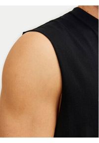 Jack & Jones - Jack&Jones Tank top Vesterbro 12250430 Czarny Oversize. Kolor: czarny. Materiał: bawełna #6