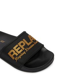 Replay - REPLAY Klapki GWF1B .000.C0061S Czarny. Kolor: czarny. Materiał: syntetyk #5