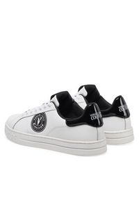 Versace Jeans Couture Sneakersy 78YA3SK1 Biały. Kolor: biały. Materiał: skóra #4