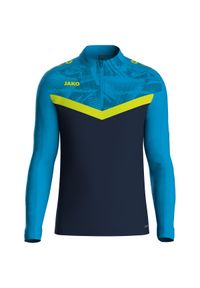 Dziecięca bluza dresowa zapinana na zamek Jako Iconic. Kolor: niebieski. Materiał: dresówka #1