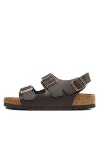 Birkenstock Sandały Milano Bs 34103 Brązowy. Kolor: brązowy. Materiał: skóra #5