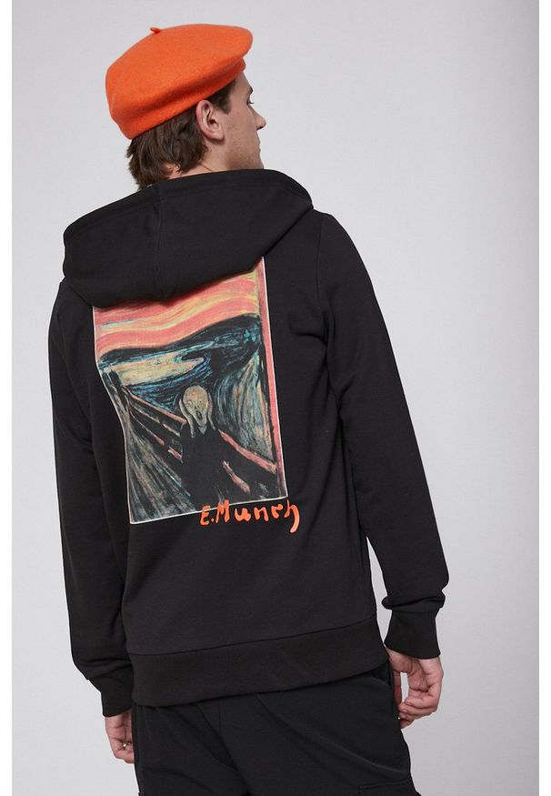 medicine - Medicine - Bluza Eviva L'arte. Okazja: na co dzień. Typ kołnierza: kaptur. Kolor: czarny. Wzór: nadruk. Styl: casual