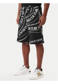 Versace Jeans Couture Szorty sportowe 80GAD3B0 FS221 Czarny Regular Fit. Kolor: czarny. Materiał: bawełna. Styl: sportowy #1