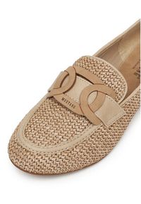 Mustang Loafersy 1489-402 Beżowy. Kolor: beżowy. Materiał: materiał #7