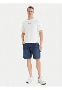 Guess Jeans Bluza M6GQB2 KCPR1 Biały Oversize. Kolor: biały. Materiał: bawełna #4