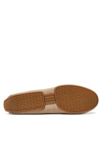 TOMMY HILFIGER - Tommy Hilfiger Mokasyny Th Suede Driver Loafer FW0FW08563 Beżowy. Kolor: beżowy #4