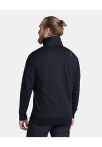 Męska bawełniana bluza Kilpi BOBBY-M. Typ kołnierza: kaptur. Kolor: czarny. Materiał: bawełna