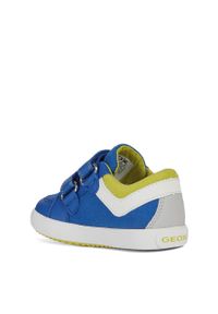 Geox - Buty dziecięce. Nosek buta: okrągły. Zapięcie: rzepy. Kolor: niebieski. Materiał: syntetyk, materiał, skóra ekologiczna, guma. Szerokość cholewki: normalna #7