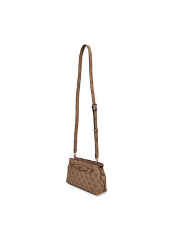 Guess Torebka Katya HWSG96 52120 Brązowy. Kolor: brązowy. Materiał: skórzane