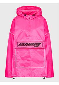 ROTATE Kurtka anorak Water Repellent RT2093 Różowy Oversize. Kolor: różowy. Materiał: syntetyk