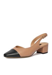 Gino Rossi - GINO ROSSI Czółenka 4893-01 Beżowy. Kolor: beżowy. Materiał: skóra #4