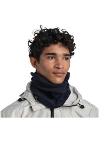 Osłona Szyi Buff Polar Neck Warmer Solid Dark Navy uni. Kolor: niebieski. Materiał: polar