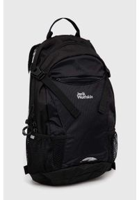 Jack Wolfskin plecak Velocity 12 kolor czarny duży gładki. Kolor: czarny. Materiał: tkanina, materiał. Wzór: gładki #5