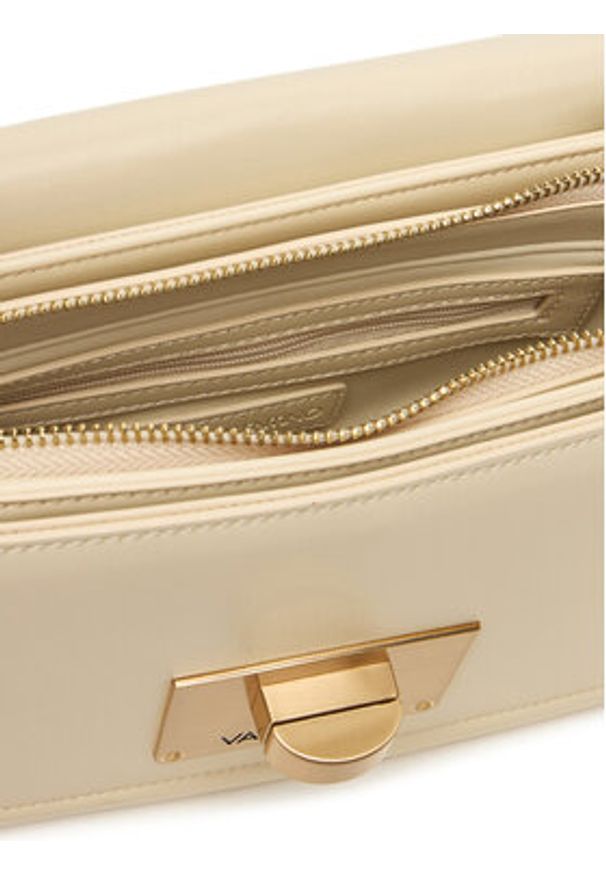 VALENTINO - Valentino Torebka Floren VBS9A909 Écru. Kolor: kremowy. Materiał: skórzane