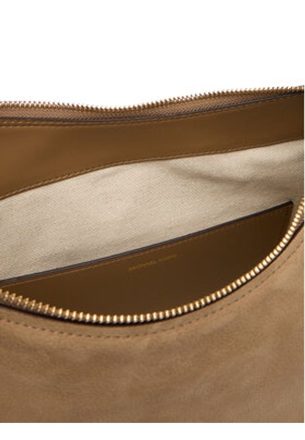 MICHAEL Michael Kors Torebka Nolita 30F5GY5M2L Brązowy. Kolor: brązowy. Materiał: skórzane