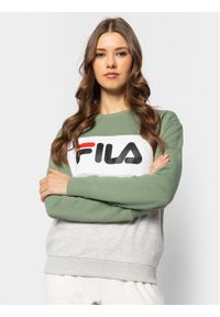 Fila Bluza Leah 687043 Kolorowy Regular Fit. Materiał: syntetyk. Wzór: kolorowy #1