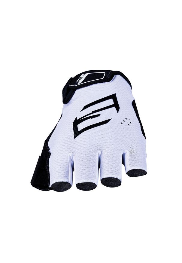 FIVE GLOVES - Rękawiczki RC3 SHORTY - BIAŁE (białe) - S/8. Kolor: biały. Sport: kolarstwo