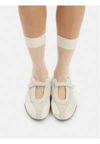 Reebok Baleriny EO-ULTRA LO MARY JANE 100261003 Kremowy. Kolor: kremowy. Materiał: materiał #1