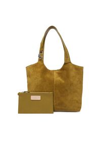 Coccinelle Torebka The Coccinelle C-Easy E1 THE 11 02 01 Khaki. Kolor: brązowy. Materiał: skórzane, zamszowe #5