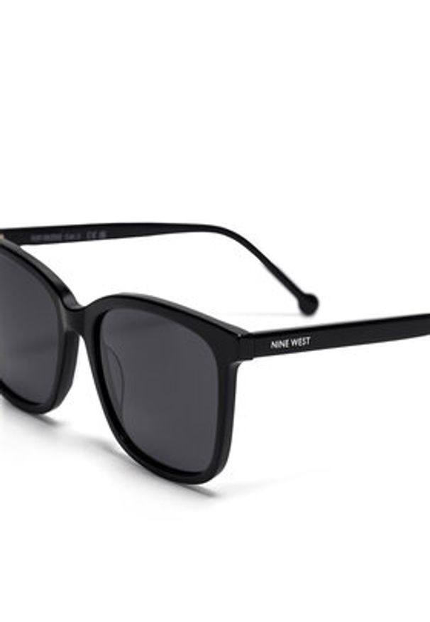 Nine West Okulary przeciwsłoneczne NW 6626S Czarny. Kolor: czarny