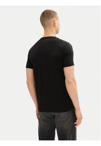 Karl Lagerfeld - KARL LAGERFELD T-Shirt 755053 552221 Czarny Regular Fit. Typ kołnierza: dekolt w karo. Kolor: czarny. Materiał: bawełna #2