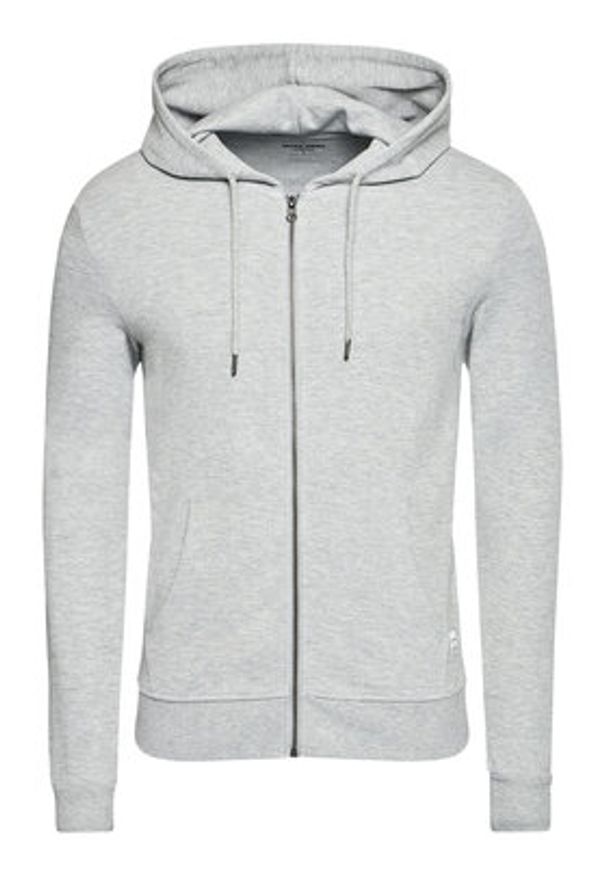 Jack & Jones Bluza Basic 12181901 Szary Regular Fit. Kolor: szary. Materiał: bawełna