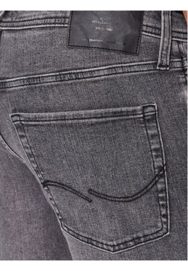 Jack & Jones Jeansy 12243599 Szary Slim Fit. Kolor: szary