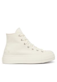 Trampki Converse. Kolor: kremowy. Obcas: na platformie #1