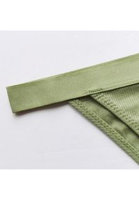 Intica - Figi z wycięciem na biodrach eleganckie i wygodne Claude. Kolor: zielony. Materiał: materiał #5