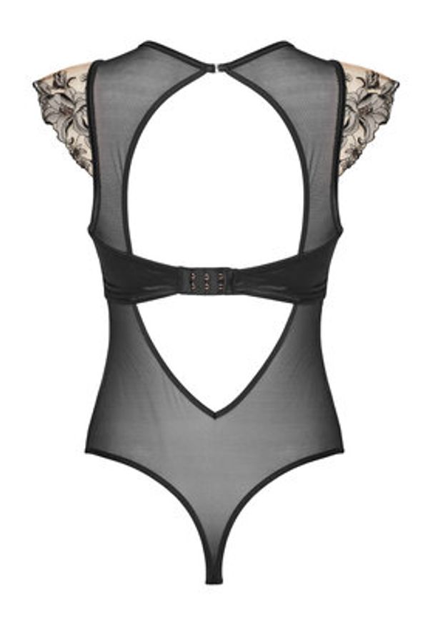 Hunkemöller Body Anouk 301026 Czarny. Kolor: czarny. Materiał: syntetyk