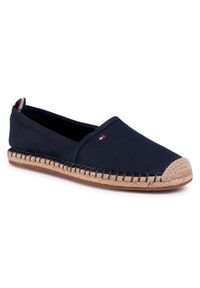 TOMMY HILFIGER - Espadryle Tommy Hilfiger. Kolor: niebieski