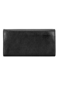 Wittchen - Damski portfel z RFID skórzany z kieszenią na suwak czarny. Kolor: czarny. Materiał: skóra #4
